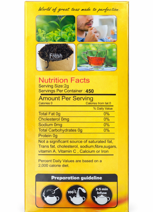 Tanay Sohbet Cayi Ceylon Schwarztee 900g - Türkischer Premium Tee - Tanay Sohbet Cayi Ceylon Schwarztee 1x900g Linkreich