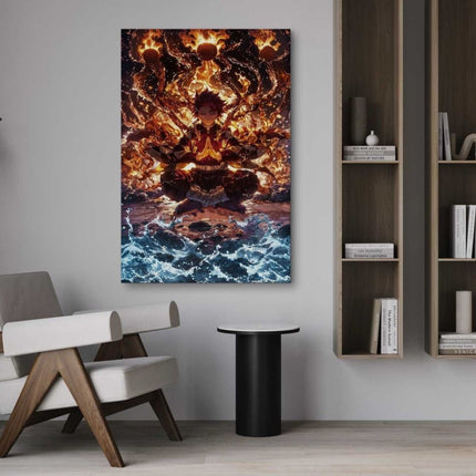 Tanjiro Meditation - Demon Slayer - Anime Leinwandbild (Canvas) kaufen bei Linkreich – Jetzt entdecken!