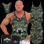 3er Pack - Alle drei Tanktops + Beutel = Rabat % = 49 EUR / Camo Grün / S