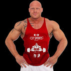 Bodybuilder Logo - Einzeln / Rot / S