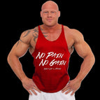 No Pain No Gain - Einzeln / Rot / S