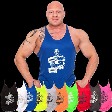 SEO. Tanktop "Bodybuilder" verschiedene Farben - C.P. Sports - S626 - Schwarz Linkreich
