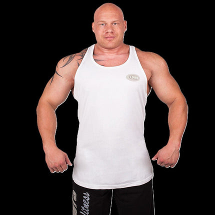 SEO. Tanktop - C.P. Sports Logo - Verschiedene Farben - S6 - Weiß Linkreich