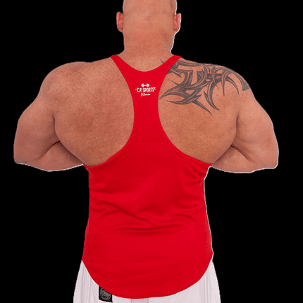 SEO. Tanktop "NO Pain NO Gain" verschieden Farben - C.P. Sports - S6 - 1 - rot Linkreich