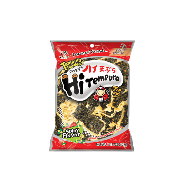 SEO. Tao Kae Noi Seetang Snack Tempura Spicy 40g - Linkreich