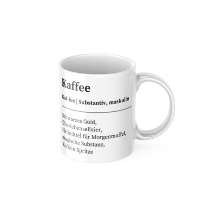 SEO. Tasse mit Spruch Positive Perspektiven: Kaffee Büro - Linkreich