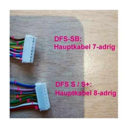 SEO. Tastatur für Elektronikschloß GST DFS SB SCA - Standard: 1x 8 - fach und 1x 4 - fach Steckeranschluß Linkreich