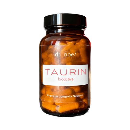 Taurine Longevity Supplement – TAURIN bioactive Capsules by Dr. Noel