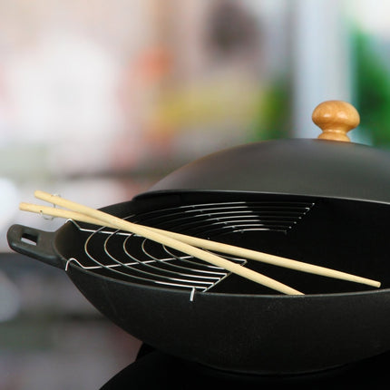 SEO. TCT Bambus - Essstäbchen lang für HotPot/Wok 39cm - Linkreich