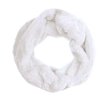 Loop Schal Damen » Teddy Winterschal Kunstpelz » dicker Winterschal » Damenschal warm & weich