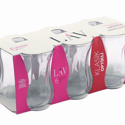 Teegläser Klasik 6er Set 170ml Lav