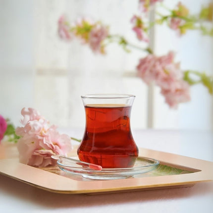 Teeglas Unterteller Eda 12er Set 170ml Lav