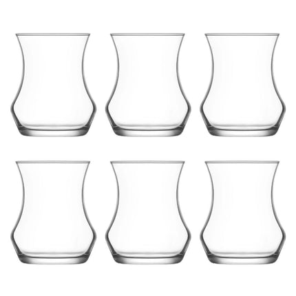 Teeglas Unterteller Eda 6er Set 170ml Lav