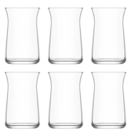 Teeglas Unterteller Vera 6er Set 180ml Lav