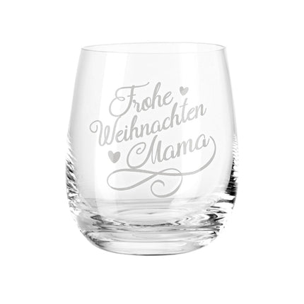 SEO. Teelicht mit Gravur - Weihnachtsdeko - Frohe Weihnachten für die Eltern und Großeltern - Mama Linkreich