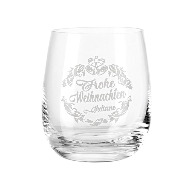 SEO. Teelicht mit Gravur - Weihnachtsdeko - Ornament Design - Personalisiert mit Name - Linkreich