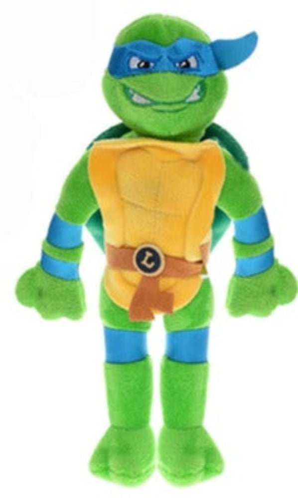 SEO. Teenage Mutant Ninja Turtles Kuscheltier TMNT - 27 cm Plüschtier Stofftier - Leonardo Linkreich