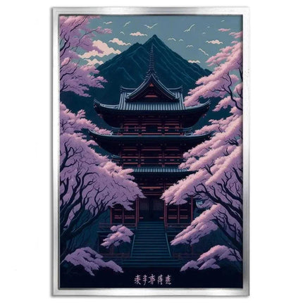 Temple of Life - Leinwandbild Japanisch (Canvas) kaufen bei Linkreich – Jetzt entdecken!