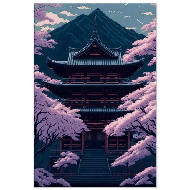 Temple of Life - Leinwandbild Japanisch (Canvas) kaufen bei Linkreich – Jetzt entdecken!