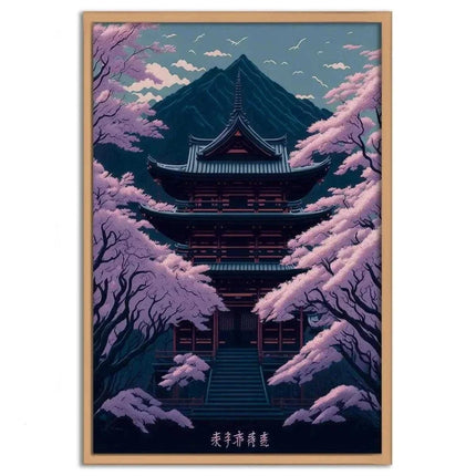 Temple of Life - Leinwandbild Japanisch (Canvas) kaufen bei Linkreich – Jetzt entdecken!