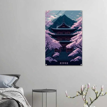 Temple of Life - Leinwandbild Japanisch (Canvas) kaufen bei Linkreich – Jetzt entdecken!