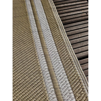 Teppich Outdoor Balkonteppich außen Balkon Terrasse beige weiß 150 x 90 cm (Balkonteppich) kaufen bei Linkreich – Jetzt entdecken!