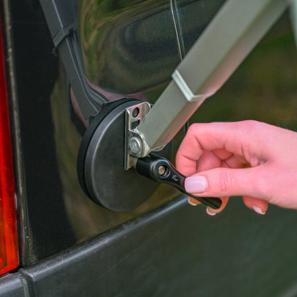 SEO. The Awning Legs Magnetic Holder – Offrotie – For all Van Awnings - Satin Black Linkreich