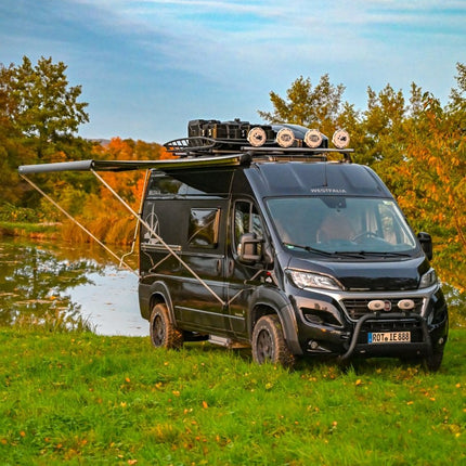 SEO. The Awning Legs Magnetic Holder – Offrotie – For all Van Awnings - Satin Black Linkreich