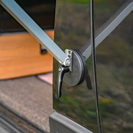 SEO. The Awning Legs Magnetic Holder – Offrotie – For all Van Awnings - Grain Black Linkreich