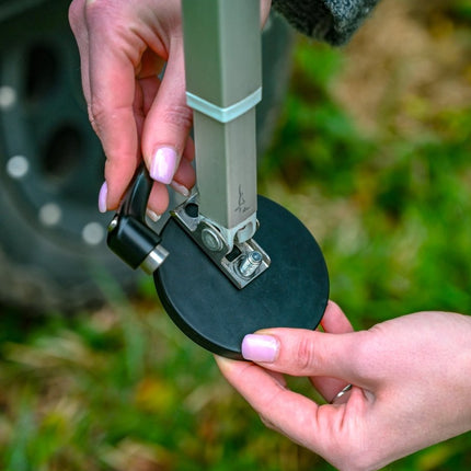 SEO. The Awning Legs Magnetic Holder – Offrotie – For all Van Awnings - Satin Black Linkreich
