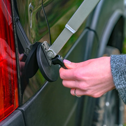 SEO. The Awning Legs Magnetic Holder – Offrotie – For all Van Awnings - Satin Black Linkreich