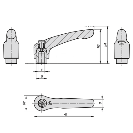 SEO. The Awning Legs Magnetic Holder – Offrotie – For all Van Awnings - Grain Stone Beige Linkreich