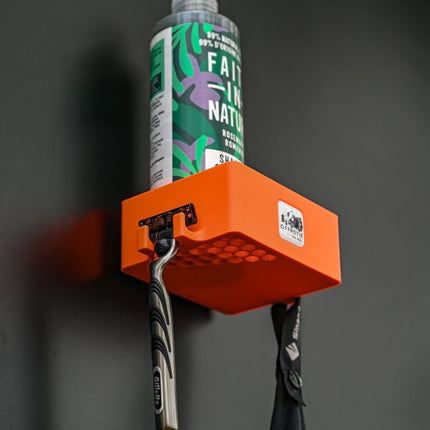 SEO. The Basket – Magnetic Shower Basket – Offrotie 3D Printed – Portable for Vanlife - Neon Orange - Limited Linkreich