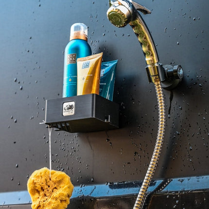 SEO. The Basket – Magnetic Shower Basket – Offrotie 3D Printed – Portable for Vanlife - Black Linkreich