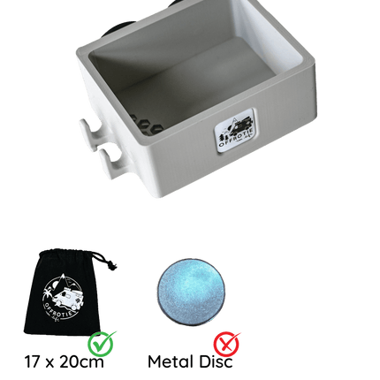 SEO. The Basket – Magnetic Shower Basket – Offrotie 3D Printed – Portable for Vanlife - Stone Beige Linkreich
