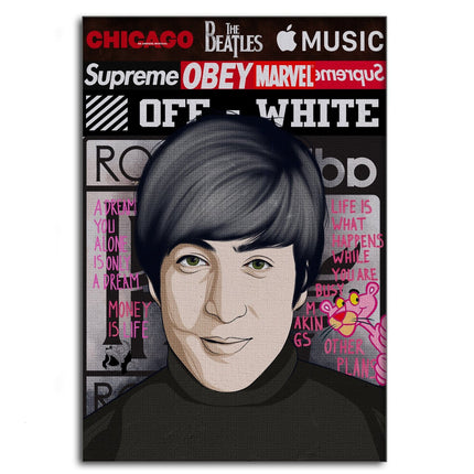 The Beatles 2 - Leinwandbild Pop Art (Canvas) kaufen bei Linkreich – Jetzt entdecken!