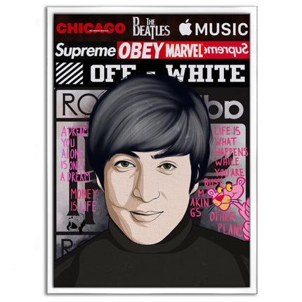 The Beatles 2 - Leinwandbild Pop Art (Canvas) kaufen bei Linkreich – Jetzt entdecken!