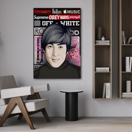 The Beatles 2 - Leinwandbild Pop Art (Canvas) kaufen bei Linkreich – Jetzt entdecken!