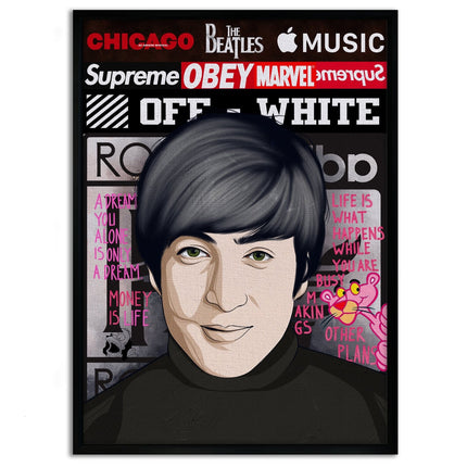 The Beatles 2 - Leinwandbild Pop Art (Canvas) kaufen bei Linkreich – Jetzt entdecken!