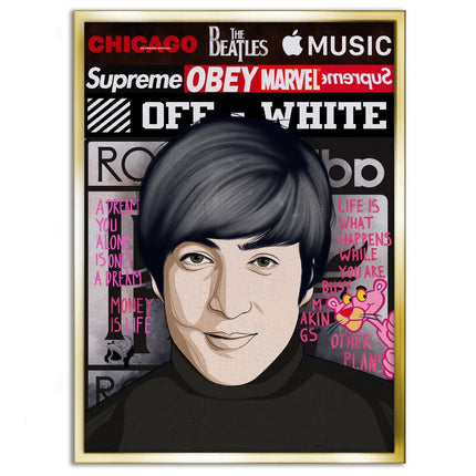 The Beatles 2 - Leinwandbild Pop Art (Canvas) kaufen bei Linkreich – Jetzt entdecken!