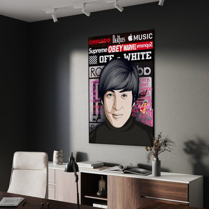 The Beatles 2 - Leinwandbild Pop Art (Canvas) kaufen bei Linkreich – Jetzt entdecken!