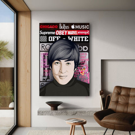 The Beatles 2 - Leinwandbild Pop Art (Canvas) kaufen bei Linkreich – Jetzt entdecken!