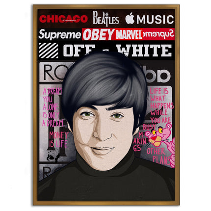 The Beatles 2 - Leinwandbild Pop Art (Canvas) kaufen bei Linkreich – Jetzt entdecken!