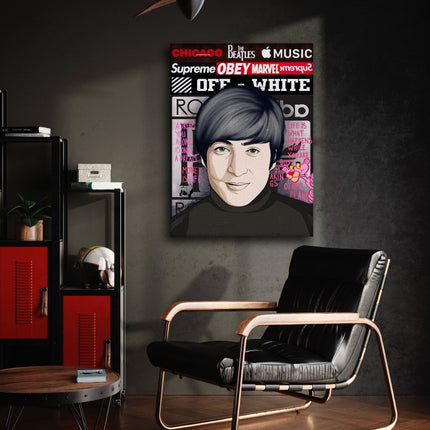 The Beatles 2 - Leinwandbild Pop Art (Canvas) kaufen bei Linkreich – Jetzt entdecken!