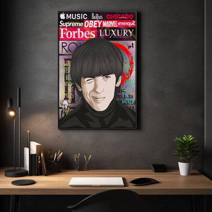 The Beatles 3 - Leinwandbild Pop Art (Canvas) kaufen bei Linkreich – Jetzt entdecken!