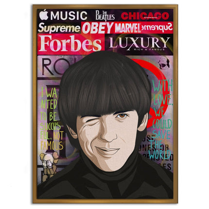 The Beatles 3 - Leinwandbild Pop Art (Canvas) kaufen bei Linkreich – Jetzt entdecken!