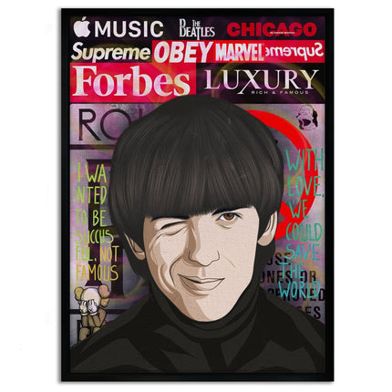 The Beatles 3 - Leinwandbild Pop Art (Canvas) kaufen bei Linkreich – Jetzt entdecken!