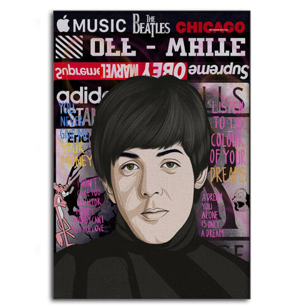The Beatles - Leinwandbild Pop Art (Canvas) kaufen bei Linkreich – Jetzt entdecken!