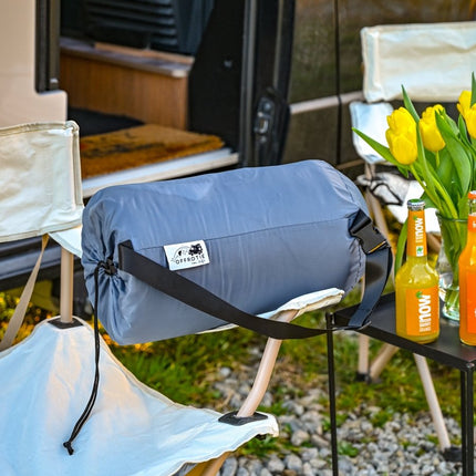 SEO. The Blanket - Offrotie Cuddly Warm Blanket - Soft and Sustainable for Vanlife - Gray-Blue Linkreich