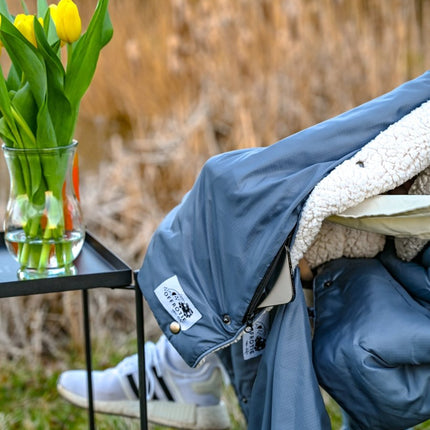 SEO. The Blanket - Offrotie Cuddly Warm Blanket - Soft and Sustainable for Vanlife - Gray-Blue Linkreich
